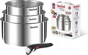 Tefal Ingenio Emotion Edények 16/18/20 Rozsdamentes Acél Inox Indukciós Gáz