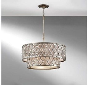 Feiss FE-LUCIA-P-E-2TR - Csillár rúdon LUCIA 6xE27/60W/230V