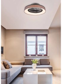 Szürke LED mennyezeti lámpa Farsund – Trio