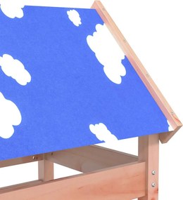 Játék Torny Barna 52.5 x 85 x 239 cm Szilárd Douglas Fa