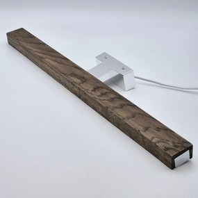Brilagi-LED Fürdőszobai tükörmegvilágítás WOODY MIRROR LED/12W/230V IP44 tölgy/króm