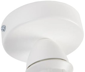 Modern mennyezeti lámpa fehér búrával 25 cm - Combi