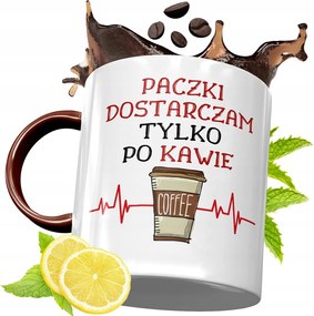 Bordó Bögre Futárnak Születésnapi Ajándék fényképes nyomtatással