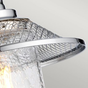 Quintiesse klasszikus fürdőszobai lámpa rigby csiszolt króm elsqn-rigby1-bath-pc IP44