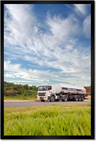 Poszterek keretben 40x60 Tartálykocsi Nyergesvontató