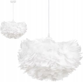 Modern mennyezeti lámpa függesztett Led csillár fehér E27 toll