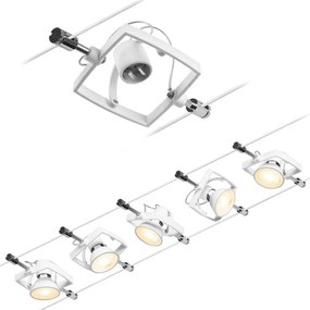 Paulmann 94432 - 5x GU5,3/10W MAC spotlámpa 230V fehér készlet