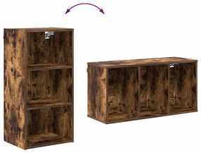 Függő szekrény Riga Füstölt tölgy 40 x 29,5 x 80 cm Faanyag