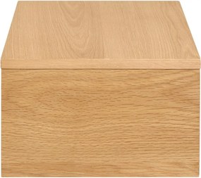 Világos natúr színű éjjeliszekrény tölgyfa dekorral Monfort – Actona