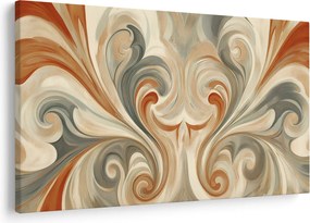 Kép - Örvények földszínekkel (90x60 cm)