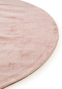 Viscose Rug Round Nova Rose ø 160 cm round