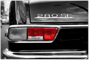 Poszterek 200x135 Mercedes 200SE Lámpa