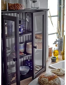 Kék-bézs kőedény bögre szett 3 db-os 460 ml Cloe – Bloomingville