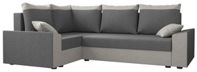 Sarok ülőgarnitúra Paragon Plus (sötétszürke + szürke) (B). 1057401