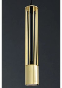 LED Csillár zsinóron BARS 3xGU10/4,8W/230V arany