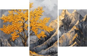 Kép – Arany fa a hegyekben (90x60 cm)