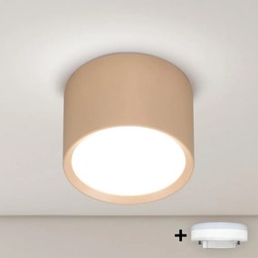 BRILAGI - LED RGB dimmelhető spotlámpa SMOOTH 1xGX53/14W/230V 60x82 mm Wi-Fi Tuya bézs