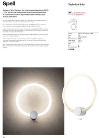 Redo 01-2222 - Fényerőszabályozható LED mennyezeti lámpatest SPELL LED/32W/230V fényes króm
