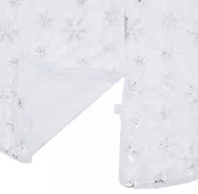 luxus karácsonyfa szoknya fehér műszőrme 90 cm