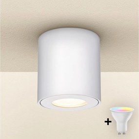 Brilagi - LED RGBW dimmelhető fürdőszobai lámpa MIA 1xGU10/6W/230V 84x80 mm fehér IP54