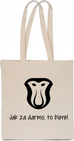 Öko Pamut Táska Hordozó Janusz Mint Ingyen Veszem katicabogár TT_041