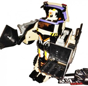 Jaki Óriás 45 Cm Autobot Kotró Gép Transformer Munkagép Hangvezérléssel