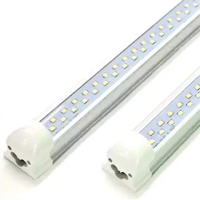 30 Darab LED FÉNYCSŐ Armatúra Dupla Soros 72W Hideg Fehér T8 120CM Legolcsóbb