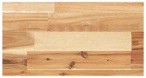 olajbevonatú tömör akácfa függőpolc 60 x 20 x 4 cm