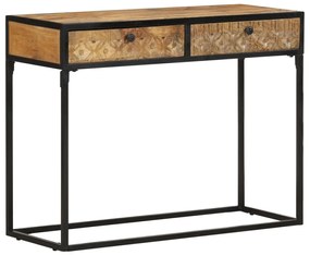 tömör mangófa tálalóasztal 100 x 35 x 75 cm