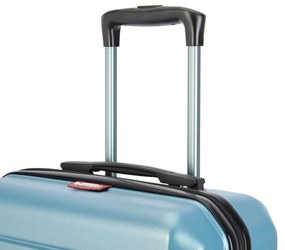 BONTOUR “SPINNER” közepes Duplakerekes Gurulós bőrönd, jégkék