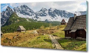 Fotó üveg kép Naplemente tengerpart 100x70