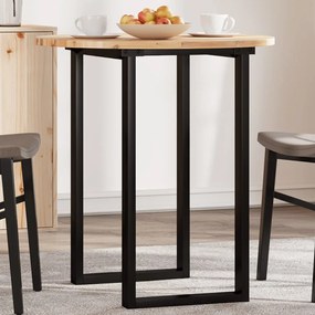 kerek tömör akácfa asztallap Ø70 x 2 cm