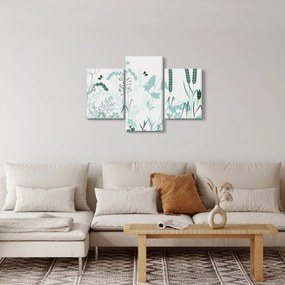Kép - rét vektor (90x60 cm)