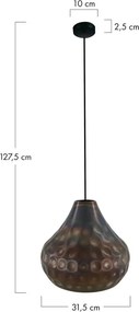 Dijk METAL 102745 Függőlámpa 1x40W/E27 IP20
