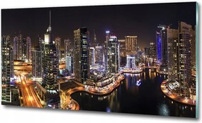 Fotó üvegkép Manhattan New York 125x50