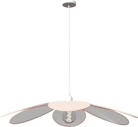 Atmosphera - Gyermek függőlámpa kábellel PETAL 1xE27/40W/230V átm. 64 cm rózsaszín