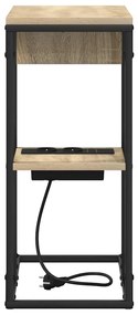 Éjjeli asztal Sonoma tölgy 41.5 x 26 x 60.5 cm Faanyag