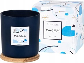 Illatgyertya 500g Ava &amp; May Santorini