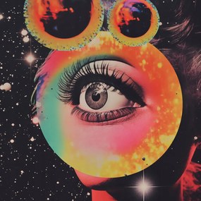 Poszter 70x70cm Szem az űrben