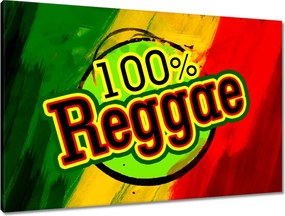 Vászonkép 90x60 Száz százalék Reggae