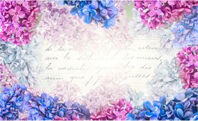 Fotótapéta Lilak vinil Vintage Pasztell virágok 254x184 +ragasztó