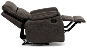 4092 COF3 pozicionáló fotel vintage, sötétbarna