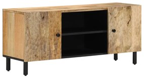 tömör mangófa TV-szekrény 105 x 33 x 46 cm