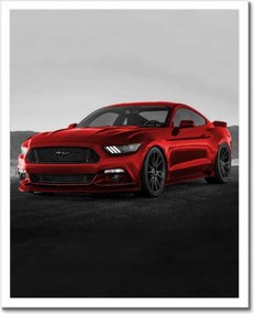 Poszterek keretben 40x50 Ford Mustang Usa autó