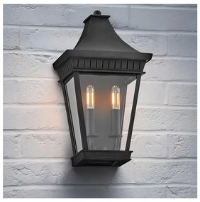 Hinkley HK-CHAPEL-HILL7-MB - Kültéri lámpa CHAPEL HILL 2xE14/40W/230V IP44