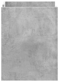 Betonszürke szerelt fa éjjeliszekrény 45 x 50 x 65 cm