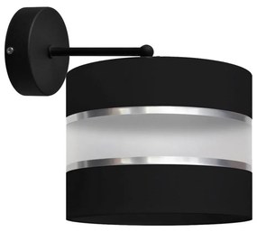 Fali lámpa HELEN 1xE27/15W/230V fekete