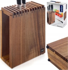 Fából Készült konyhai késblokk állvány univerzális konyhai késekhez