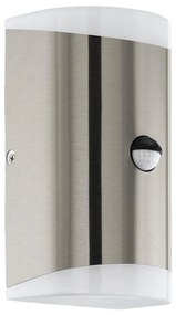 Eglo 75544-LED Kültéri fali lámpa érzékelővel CARPINERA 2xGU10/4,6W/230V