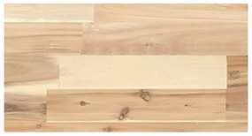 2 db kezeletlen tömör akácfa függőpolc 60 x 20 x 4 cm